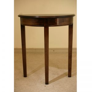 STHR Cherry Three leg half rount side table
